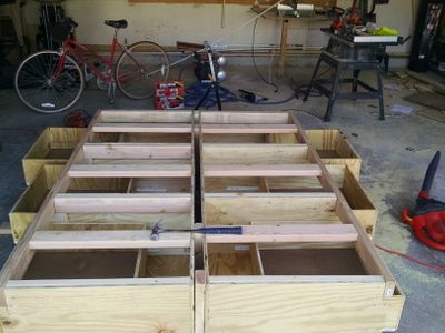subassemblies with drawers