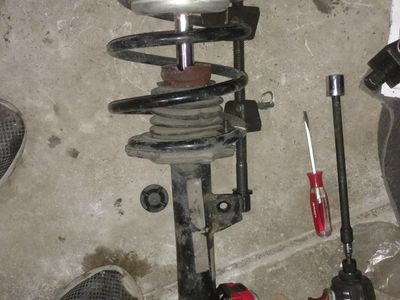 Front Strut And Spring Assembly