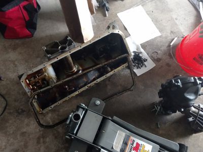 Oil Pan Removed