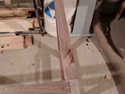 Frame Top Rail Joinery