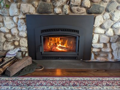 Woodburning Insert Fireplace Header